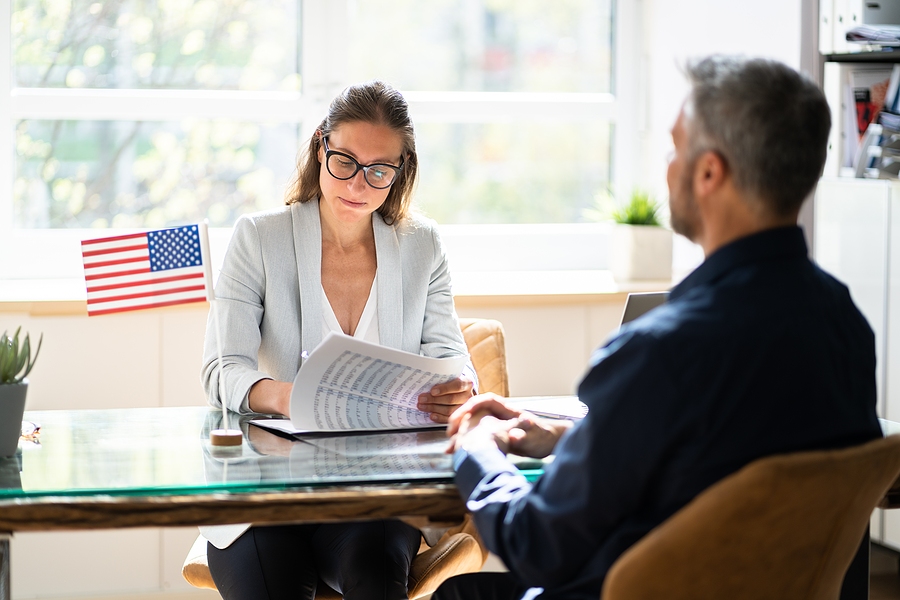 temporary non immigrant lawyer